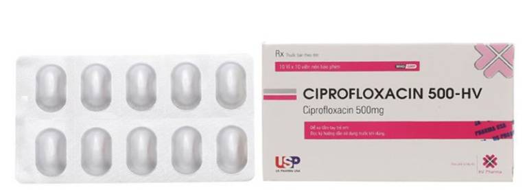 Chữa tụt lợi với thuốc Ciprofloxacin