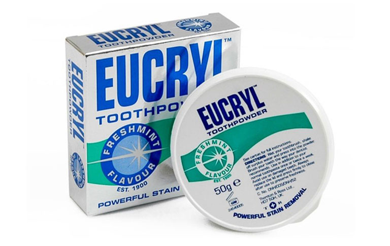 Bột tẩy trắng răng Eucryl