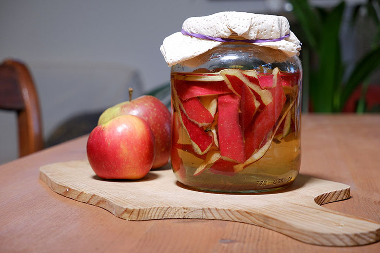 cách chữa hôi miệng bằng giấm táo