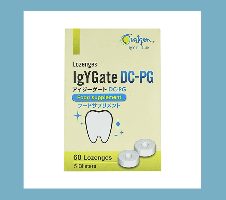 thuốc ngậm IgYGate DC-PG chữa sâu răng