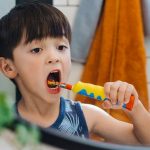 kem đánh răng trẻ em của Nhật