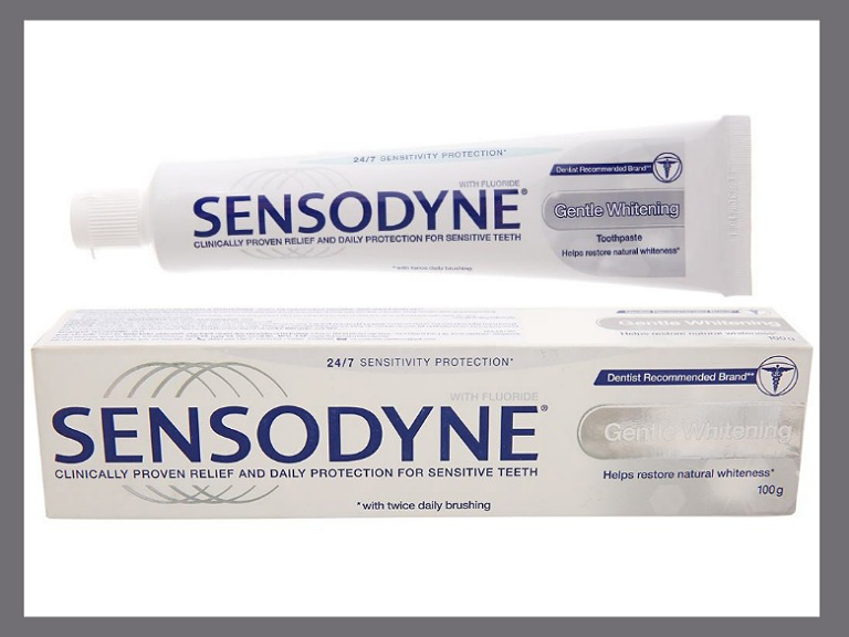 kem đánh răng Sensodyne Gentle Whitening