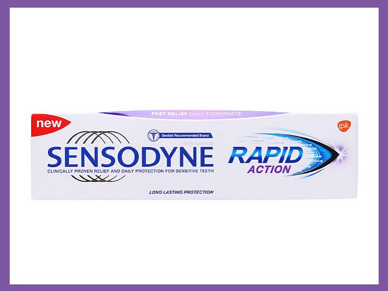 thuốc đánh răng sensodyne Rapid Action