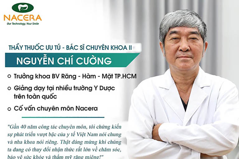 Thầy thuốc ưu tú - BSCKII Nguyễn Chí Cường