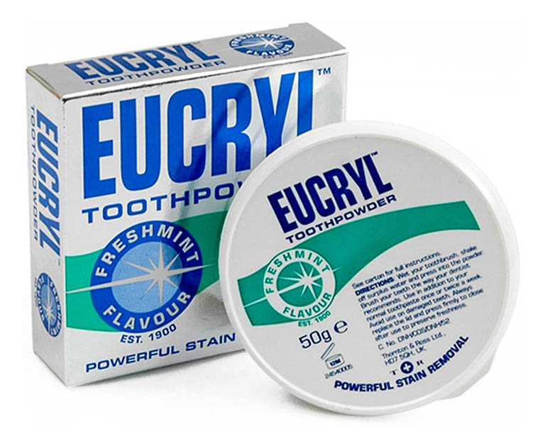 Bột tẩy trắng răng Eucryl
