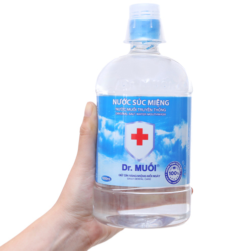 Nước súc miệng Dr. Muối có nguồn gốc tại Việt Nam