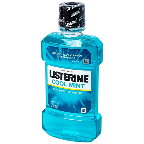 Listerine là nước súc miệng trị sâu răng hiệu quả