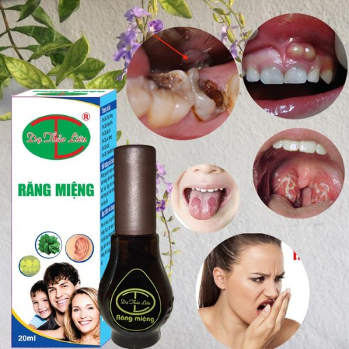 Sản phẩm có công dụng điều trị sâu răng và cải thiện mùi hôi khoang miệng 
