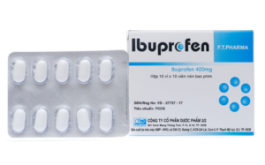 Thuốc giảm đau răng Ibuprofen