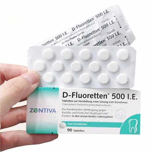 D-Fluoretten 500 I.E là sản phẩm có xuất xứ từ Đức
