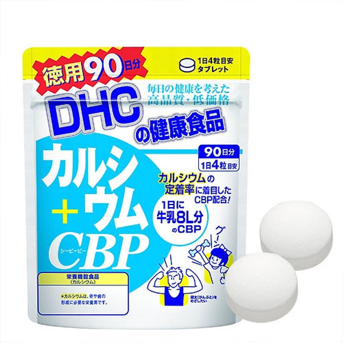 DHC Calcium + CBP giúp răng chắc khỏe