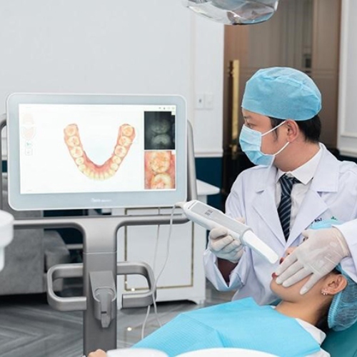 Thời gian bọc răng cũng bị ảnh hưởng bởi công nghệ và máy móc tại nha khoa 