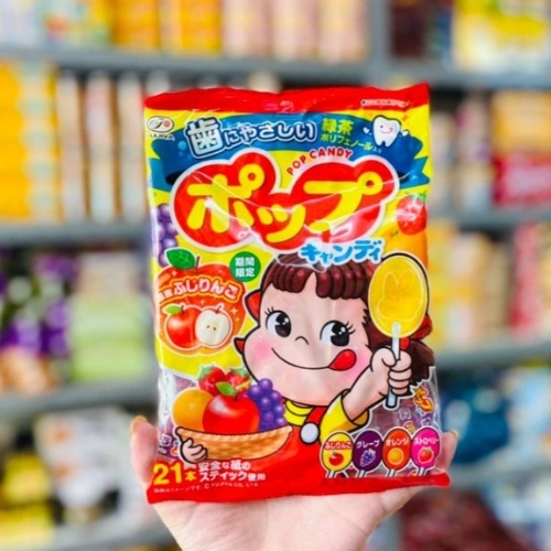 Kẹo mút Fujiya Pop Candy ngăn ngừa tình trạng sâu răng